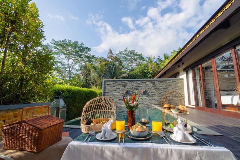 In-Villa Afternoon Picnic with MADE TEA @ Samsara Ubud